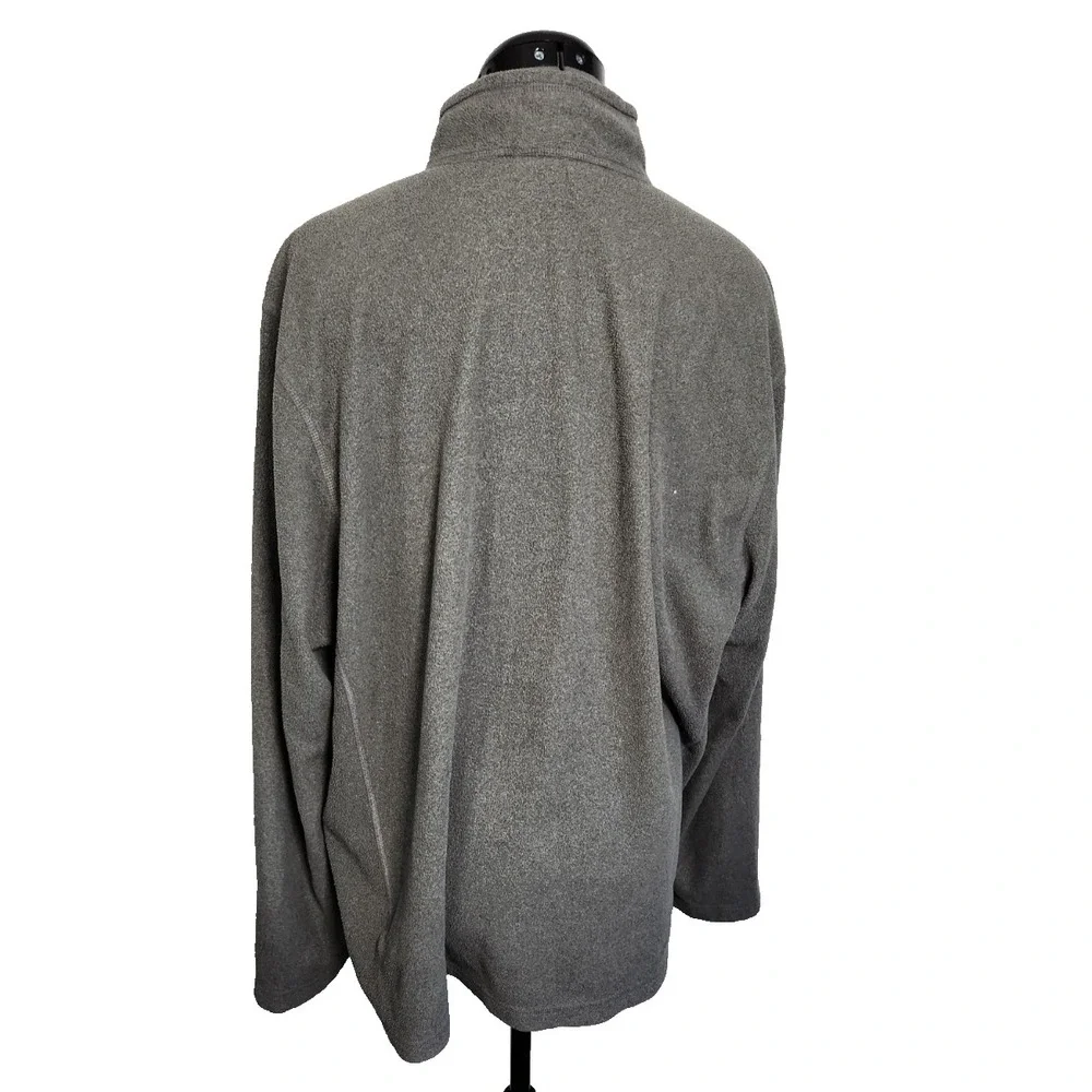 The‎ North Face Mens TKA 100 Glacier Quarter Zip Fleece Pullover Grey XL